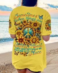 WHEN THINGS ARE FALLING APART ALL OVER PRINT - TYTD0407232