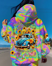 RUNNING AGAINST THE WIND COLORFUL ALL OVER PRINT - TLTW1311231
