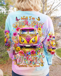 RUNNING AGAINST THE WIND SUNFLOWER TIE DYE ALL OVER PRINT - TLTR2201241