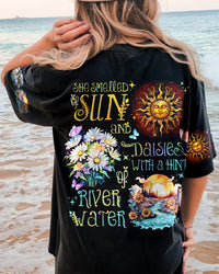 SHE SMELLED OF SUN AND DAISIES ALL OVER PRINT - TYTD2405231