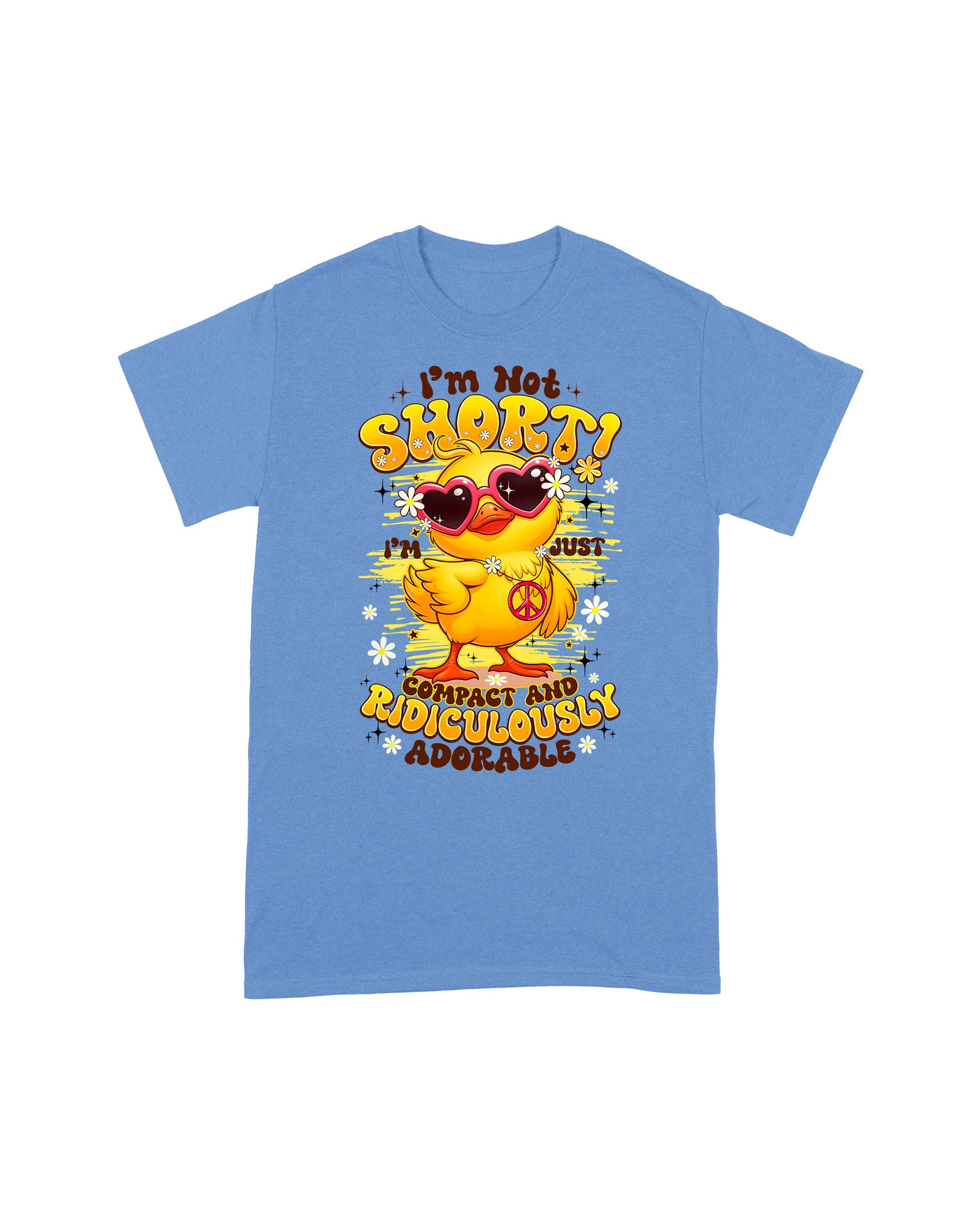 I'M NOT SHORT DUCK HIPPIE COTTON SHIRT - TYPQ0907255
