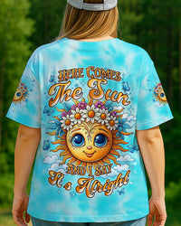 HERE COMES THE SUN TIE DYE ALL OVER PRINT  - TLNT0906253