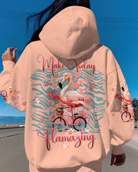 MAKE TODAY FLAMAZING FLAMINGO ALL OVER PRINT - TLTW0410231