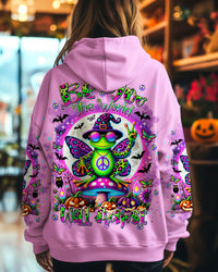 BE YOU THE WORLD WILL ADJUST FROG HALLOWEEN ALL OVER PRINT - TLNT0608244