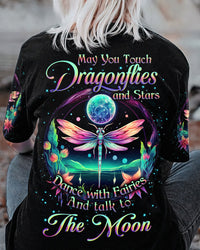 MAY YOU TOUCH DRAGONFLIES AND STARS ALL OVER PRINT - YHLN0307232