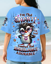 I'M NOT SHORT DUCK HIPPIE ALL OVER PRINT - YHLT0309251