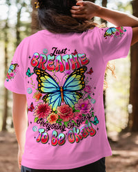 JUST BREATHE BUTTERFLY ALL OVER PRINT - TLNT2608252