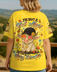 I'M NOT A HOT MESS COW ALL OVER PRINT  - TLNT2808251