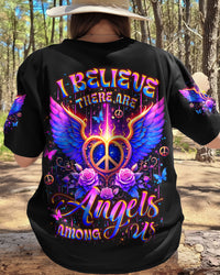 I BELIEVE THERE ARE ANGELS AMONG US WINGS ALL OVER PRINT - YHLT0810252