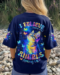 I BELIEVE THERE ARE ANGELS AMONG US CAT ALL OVER PRINT - TLNT2312252