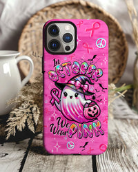 IN OCTOBER WE WEAR PINK BOO BREAST CANCER PHONE CASE - TLTW1208253