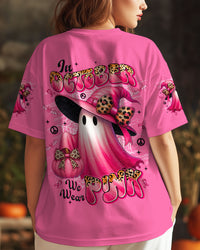 IN OCTOBER WE WEAR PINK BOO BREAST CANCER AWARENESS ALL OVER PRINT - TLNT1308254