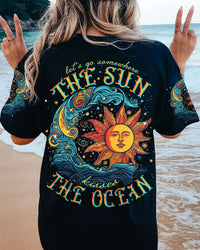 LET'S GO SOMEWHERE THE SUN ALL OVER PRINT - TLNT2405231