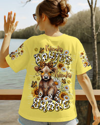 KINDA BOUJEE KINDA BROKE COW ALL OVER PRINT - TLTR1507252