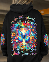 BE THE FLAWED BUTTERFLY ALL OVER PRINT - TYTD2911232