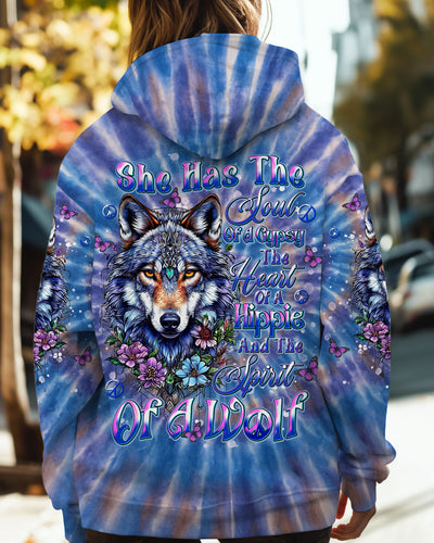 SPIRIT OF A WOLF TIE  DYE ALL OVER PRINT - TLNT2006252