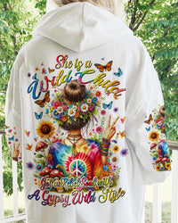 SHE IS A WILD CHILD ALL OVER PRINT - TYTD2501242