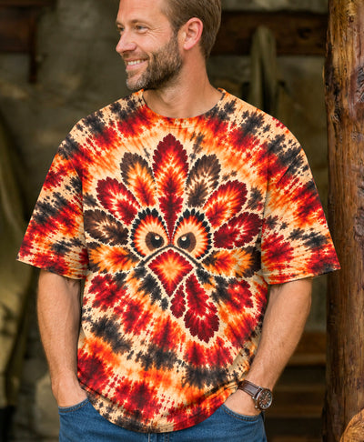 RUSTFIRE BURST TURKEY THANKSGIVING ALL OVER PRINT - YHHN2610261