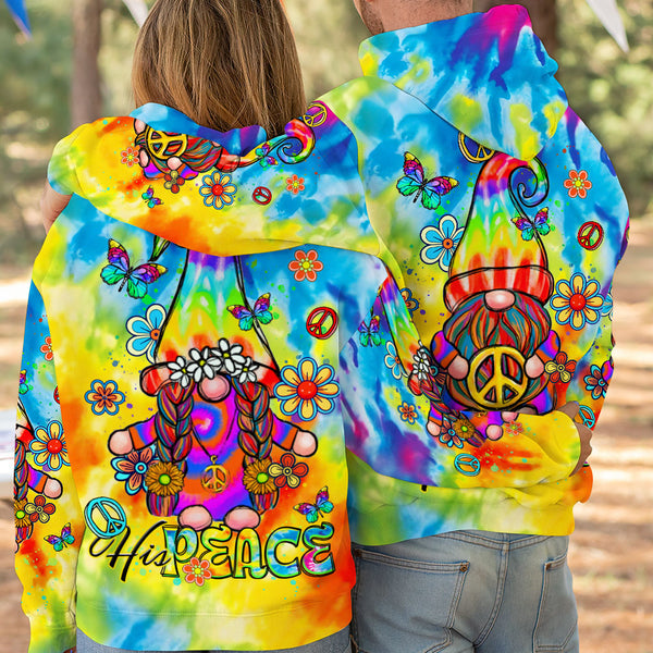 HER ROCK HIS PEACE GNOME COUPLE ALL OVER PRINT - TLTR0201244