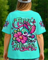 TINY BUT MIGHTY HUMMINGBIRD ALL OVER PRINT - TLNT1709253