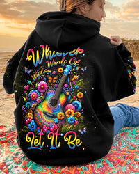 WHISPER WORDS OF WISDOM COLORFUL GUITAR ALL OVER PRINT - TLNT2812233