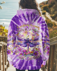 JUST BELIEVE DRAGONFLY TIE DYE ALL OVER PRINT - TLTR1701254