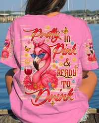 PRETTY IN PINK FLAMINGO ALL OVER PRINT - TLTW0904254