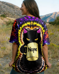 NOPE BLACK CAT SWIRL ALL OVER PRINT   - TLNT0303261