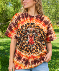 LEOPARD BLOOM TURKEY THANKSGIVING ALL OVER PRINT - YHHN2310263