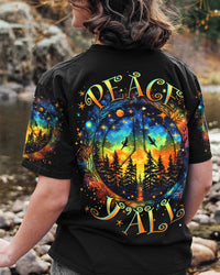 PEACE Y'ALL FOREST COLORFUL ALL OVER PRINT - TLNT0507233