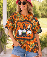 WITCHY GNOME TRIO HALLOWEEN BURST ALL OVER PRINT - TLHN1809265