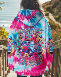 RUNNING AGAINST THE WIND CAR TIE DYE ALL OVER PRINT - TLTR0801254