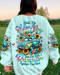 RUNNING AGAINST THE WIND TIE DYE LEOPARD ALL OVER PRINT - TLTW2201241