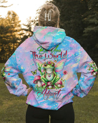 BE YOU THE WORLD WILL ADJUST TIE DYE ALL OVER PRINT - TYTD2110232