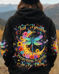 JUST BREATHE DRAGONFLY ALL OVER PRINT - YHHN1710252