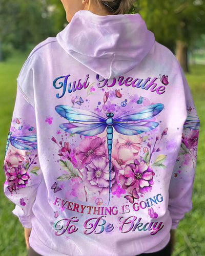 JUST BREATHE DRAGONFLY ALL OVER PRINT - YHHN0812233