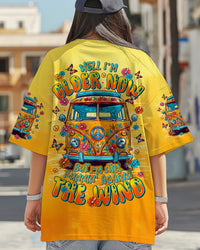 RUNNING AGAINST THE WIND FLORAL BUS ALL OVER PRINT  - TLTR0804253