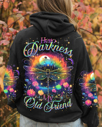 HELLO DARKNESS MY OLD FRIEND DRAGONFLY ALL OVER PRINT - TLTR2010234