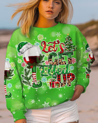 LET'S GET ELFED UP CHRISTMAS ALL OVER PRINT - TLTR0411232
