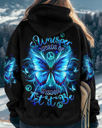 WHISPER WORDS OF WISDOM LET IT BE BUTTERFLY ALL OVER PRINT  - TLTW1612242