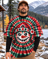 CHRISTMAS SNOWMAN BURST ALL OVER PRINT - YHHN0710263