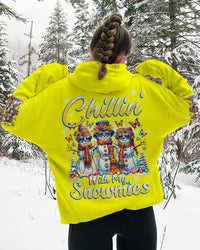 CHILLIN' WITH MY SNOWMIES CHRISTMAS ALL OVER PRINT - TYTD1511233