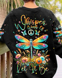 WHISPER WORDS OF WISDOM DRAGONFLY ALL OVER PRINT - TLNT2612233