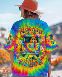 ALWAYS TAKE THE SCENIC ROUTE TIE DYE BUS ALL OVER PRINT - TLTW3006251