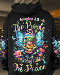 IMAGINE ALL THE PEOPLE LIVING LIFE IN PEACE ALL OVER PRINT - YHHN0703242