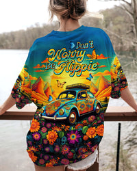 DON'T WORRY BE HIPPIE ALL OVER PRINT - TLTR1910231