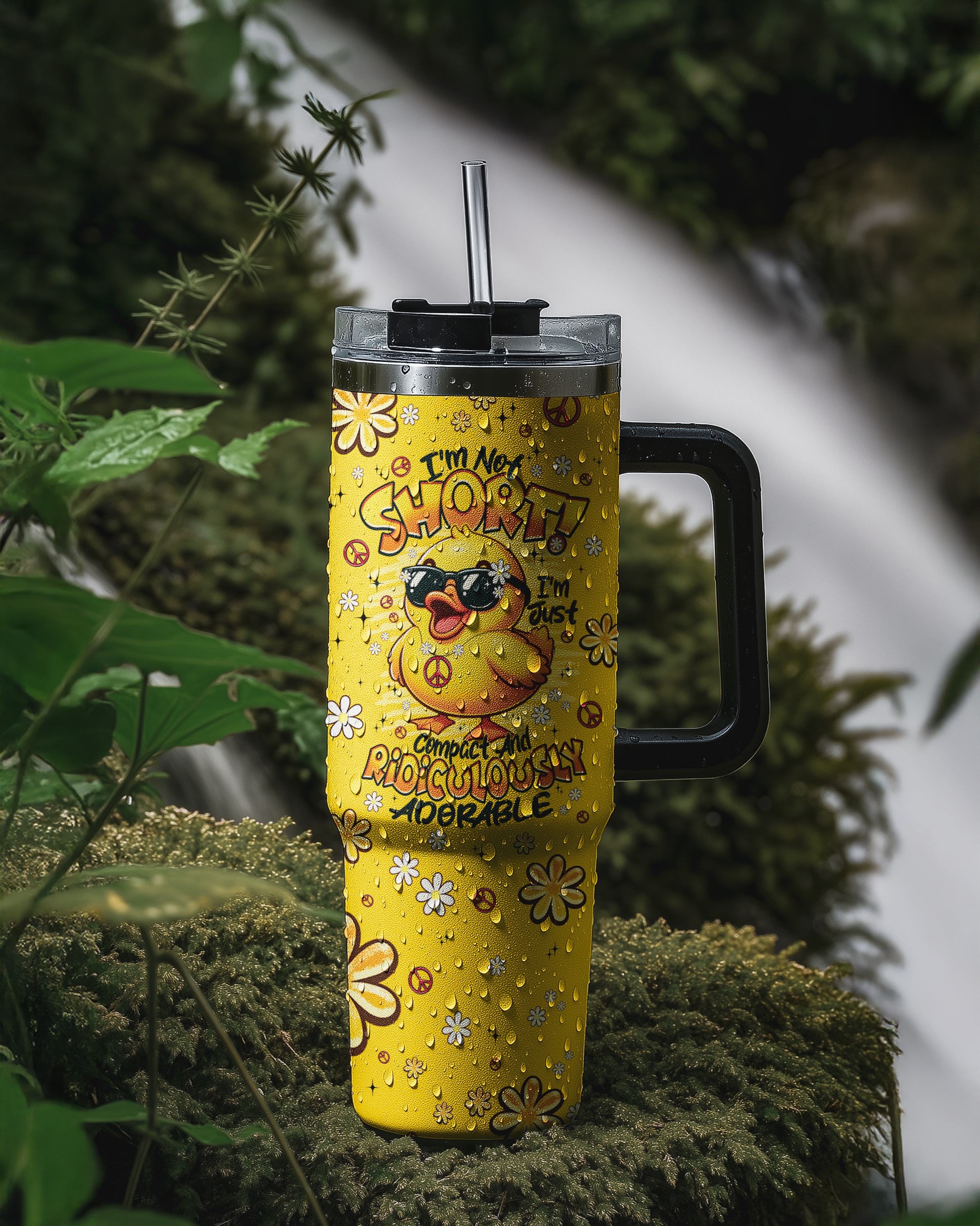 I'M NOT SHORT DUCK HIPPIE TUMBLER - TYPQ0508256