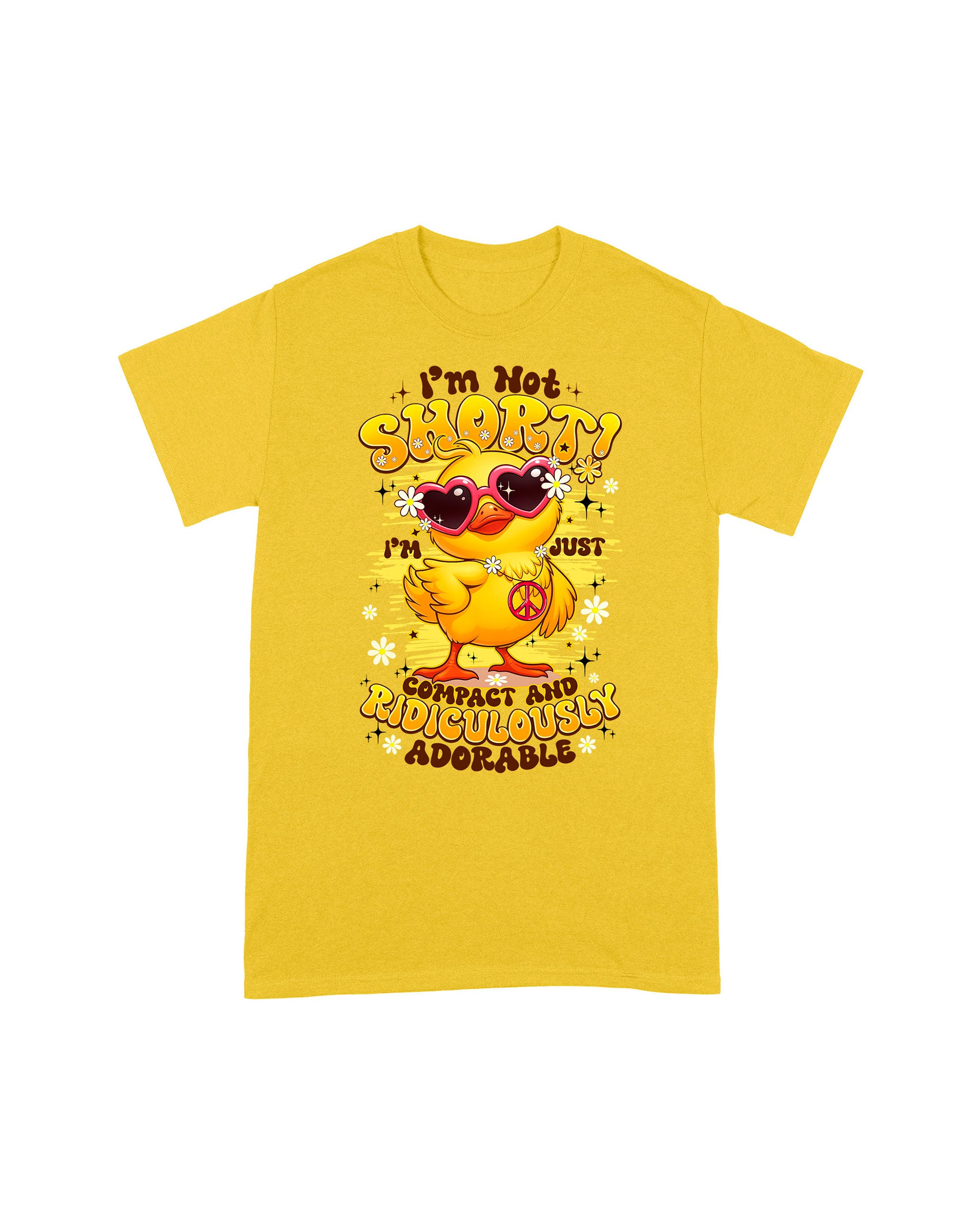 I'M NOT SHORT DUCK HIPPIE COTTON SHIRT - TYPQ0907255
