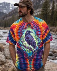 MYSTIC RAVEN BURST ALL OVER PRINT - TLTW2109261