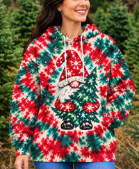 CHRISTMAS GNOME TREE HUG ALL OVER PRINT - YHHN0210261